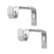 Kenney Mfg Kenney Satin Nickel Silver Adjustable Bracket 3/4 in. L KN85293 - alternate 2